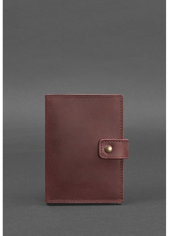 Шкіряна обкладинка для паспорта 5.0 (з віконцем) темно-синя Crazy Horse BN-OP-5-NN BlankNote (276836509)