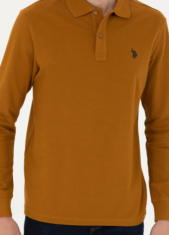 Свитшот мужской U.S. Polo Assn. - крой коричневый - (275334850)