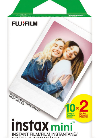 Instax Mini Twin Pack (класична біла рамка), 20 фото Fujifilm (267507096)