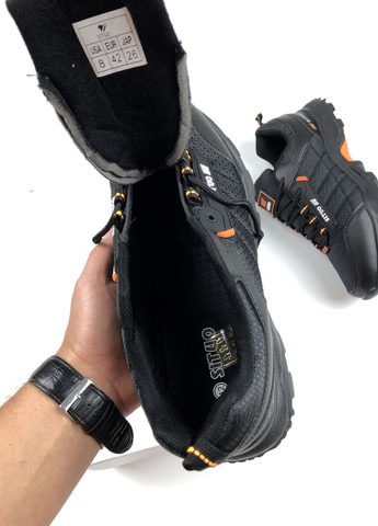 Черные демисезонные кроссовки мужские, вьетнам Situo Black Orange
