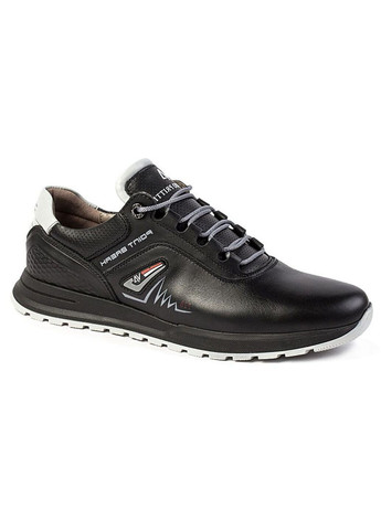 Черные демисезонные кроссовки мужские бренда 9400023_(0) Vittorio Pritti