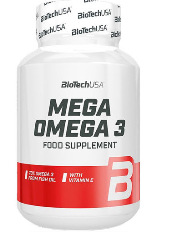 Mega Omega 3 90 Softgel Capsules Biotechusa (256721392)