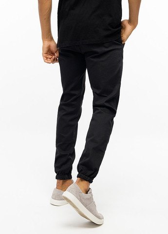 Черные демисезонные брюки Serseri Jeans