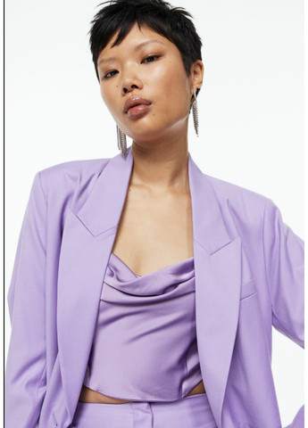 Жіночий корсетний топ Н&М (55872) XS Фіолетовий H&M (259136862)