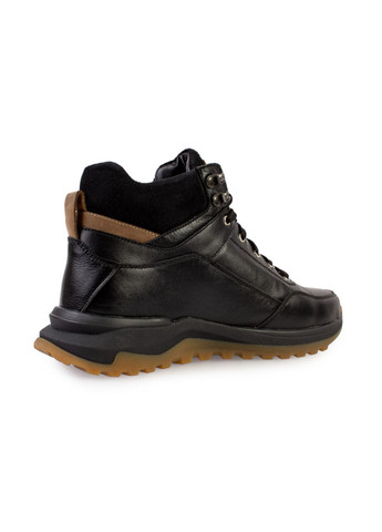 Черные зимние ботинки мужские бренда 9501003_(1) ModaMilano