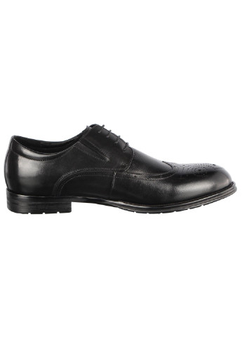 Черные мужские классические туфли 196416 Buts на шнурках
