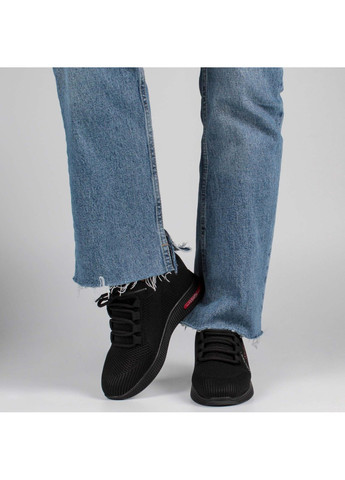 Черные демисезонные женские кроссовки 198962 Lifexpert