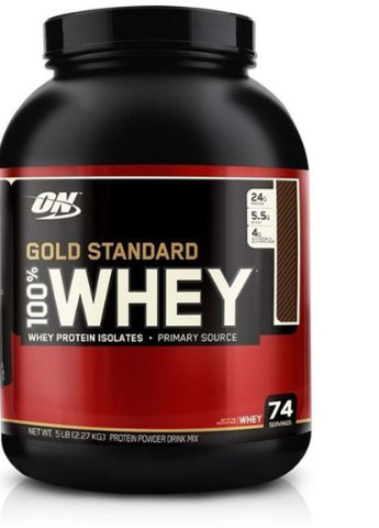 100% Whey Gold Standard 2270 g /72 servings/ Double Rich Chocolate Optimum Nutrition (256722985)