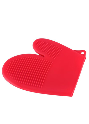 Силіконова рукавичка для кухні кухонна рукавиця прихватка для гарячого рукавиця термостійка 20х16.5 см Kitchen Master (276777963)