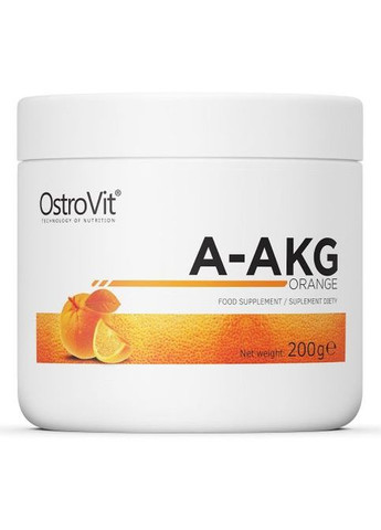 A-AKG 200 g /40 servings/ Orange Ostrovit (267150572)