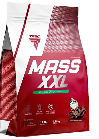 MASS XXL 4800 g /69 servings/ Chocolate Trec Nutrition (258190411)