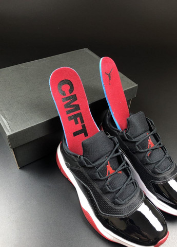 Чорні Осінні кросівки чоловічі air jordan 11 cmft, вьетнам Nike