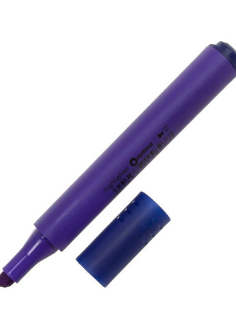 Маркер текстовий трикутний колір фіолетовий ЦБ-00159153 Optima (260551671)