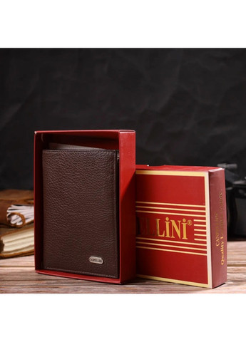 Мужской кожаный кошелек 21756 Canpellini (262523106)