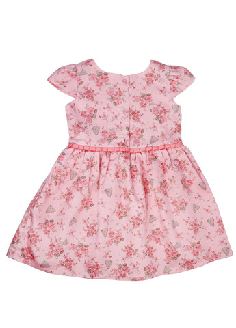 Комбинированное нарядное платье для девочки 86 розовый-разноцветный Primark (257818615)