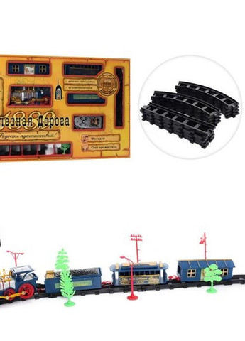 Игровой набор радиоуправляемый паровоз с тремя вагонами. Со звуком и светом (0620) Limo Toy (263931990)