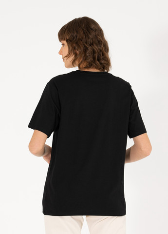 Черная женская футболка-футболка u.s.polo assn женская U.S. Polo Assn.