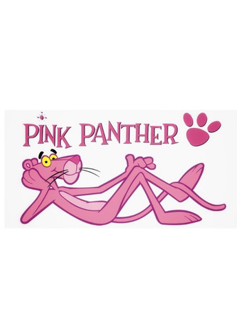 Кепка Pink Panther Рожева пантера мультфільм мультики з сіточкою Білий Унісекс WUKE One size Brand тракер (259428967)