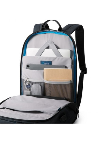 Мужской рюкзак для ноутбука 15.6” (BM0301008A001) чёрный Bagsmart (263360726)