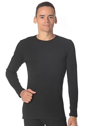 Черная футболка чоловіча thermo xl чорний 214 Cornette