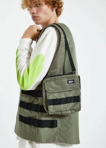 Жилет,блідо-оливковий, Pull & Bear (257268102)