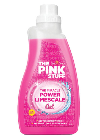 Гель от накипи для стиральной машины The Miracle Power Limescale Gel 1 л The Pink Stuff (267724614)