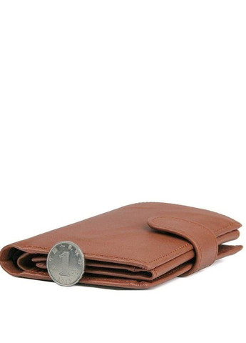 Чоловічий шкіряний гаманець 14534 Коричневий Vintage (262523648)