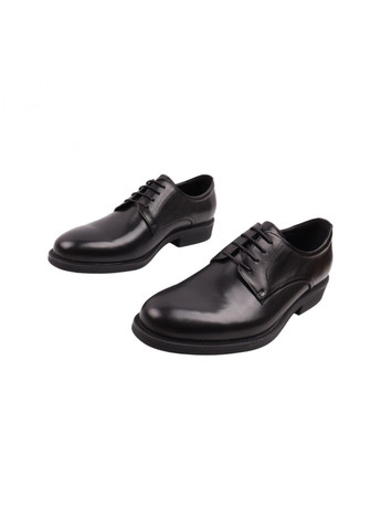 Черные туфли мужские черные натуральная кожа Roberto Paulo