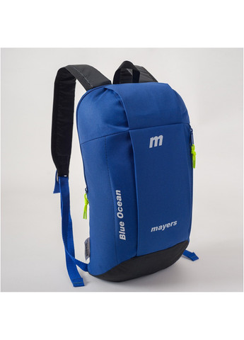 Дитячий рюкзак синього кольору для хлопчика в спортивному стилі No Brand (258591308)