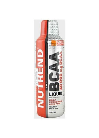BCAA Liquid 500 ml /12 servings/ Orange Nutrend (271962283)