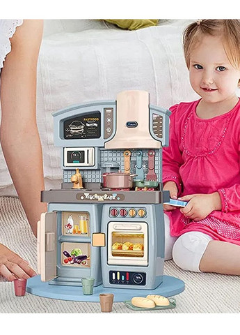 Детский кухонный набор со звуковыми и светящимися эффектами (CT 043). Работает от трех батареек типа AA Bambi (261486556)