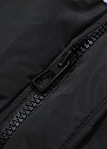 Черная куртка демисезон,черний с принтом, Glo-Story