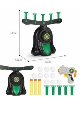 Тир воздушный "Hover Shot" KD777 (24) для детей разноцветный (MER-14611_322) XPRO (261330224)