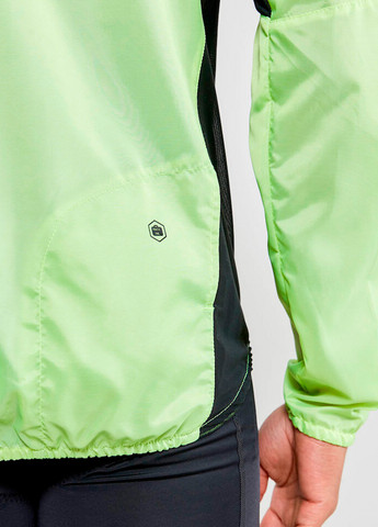 Зеленая велокуртка Craft ADV Essence Light Wind Jacket