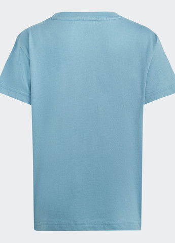 Синя демісезонна футболка adicolor trefoil adidas