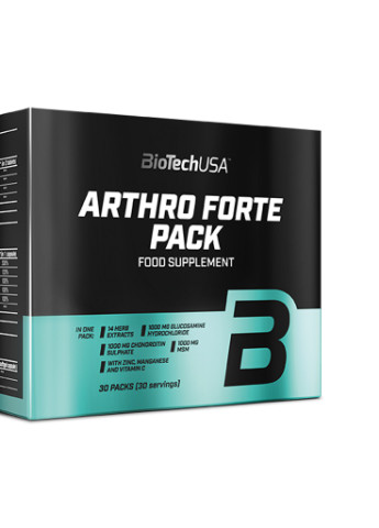 Arthro Forte Pack 30 packs Biotechusa (256726106)