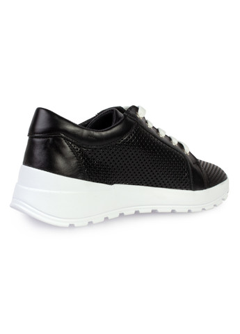 Черные демисезонные кроссовки женские бренда 8301506_(3) ModaMilano