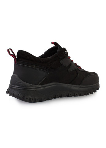 Черные зимние ботинки мужские бренда 9501116_(1) ModaMilano
