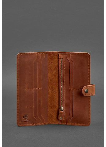 Жіночий шкіряний гаманець 7.0 Інді світло-коричневий BN-PM-7-K-KR-LS BlankNote (263519118)