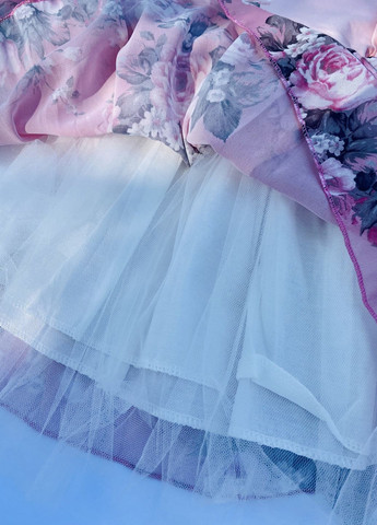 Рожева сукня для дівчинки у квітковий принт Murat baby (275399023)
