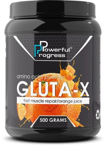 Gluta Х 500 g /50 servings/ Orange Powerful Progress (256722334)