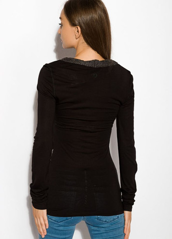 Черная демисезонная блуза женская (черный) Time of Style