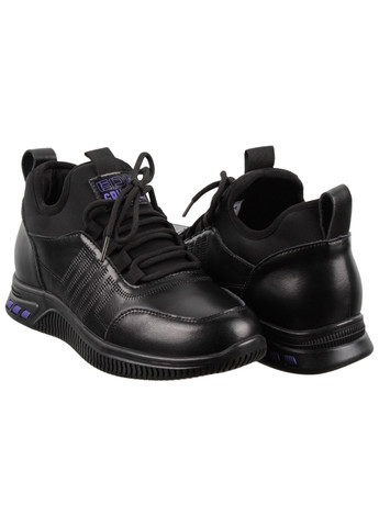 Чорні осінні жіночі кросівки 198959 Lifexpert