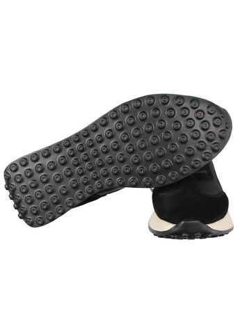Черные демисезонные мужские кроссовки 197006 Cosottinni