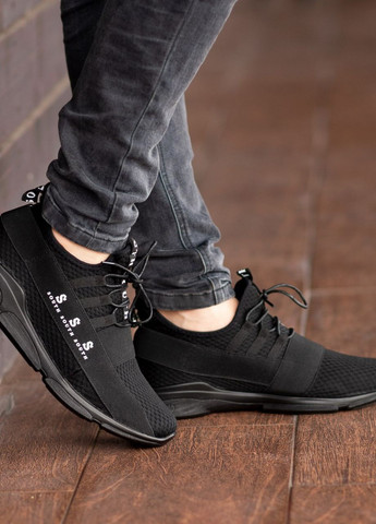 Черные демисезонные кросовки south fresh black Vakko