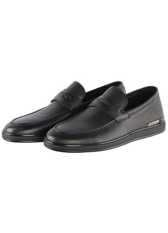 Черные мужские туфли 195896 Buts без шнурков