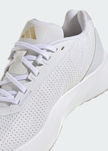 Белые всесезонные кроссовки для бега duramo sl adidas
