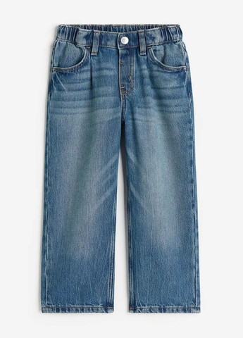Синие демисезонные штаны джинсы для мальчика 9328 140 см синий 70211 H&M