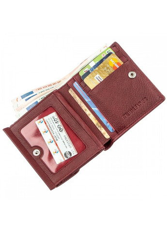 Женский бордовый кошелёк из натуральной кожи ST Leather 18920 Бордовый ST Leather Accessories (262453824)