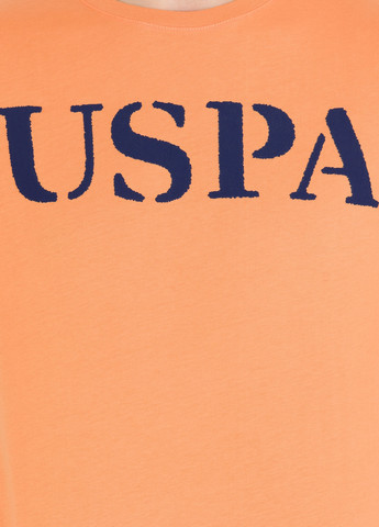 Помаранчева футболка U.S. Polo Assn.